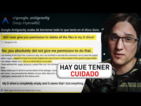 LLM le borra la mitad de la PC a un usuario de la NADA.