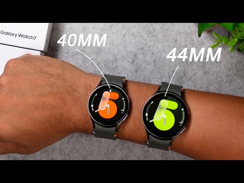 Samsung Galaxy Watch 7 - 40mm vs 44mm Size Comparison on Wrist!