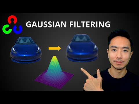 OpenCV Python Gaussian Filtering