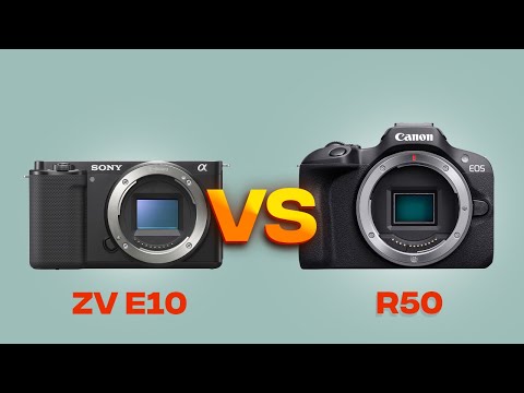 کدوم دوربین واقعاً ارزش خرید داره؟ ZV-E10 یا R50؟ 🔍