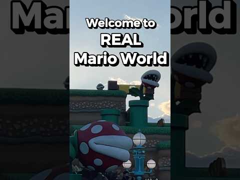 Welcome to REAL Mario World🍄⭐️#shorts