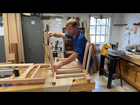 Building a Craftsman Rocking Chair Using Traditional Joinery