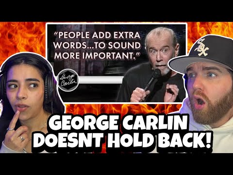 Our First Time Reaction to: George Carlin | Airline Announcements | Jammin' In New York (1992)