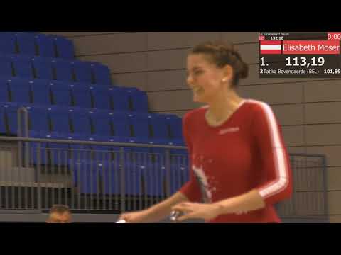 Elisabeth Moser - EM 2022 in Nyíregyháza [HUN] | Kunstrad