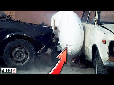 Bumper-mounted external airbags - will they help?