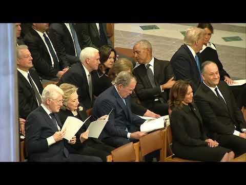 RAW: Ex presidents, world leaders arrive for Jimmy Carter's funeral