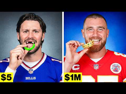$5 VS $1,000,000 Accessories NFL Players Wore