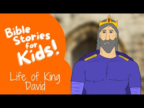 The Amazing Life of King David: Bible Stories For Kids