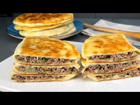 Лепешки "Умопомрачительно вкусно"! Готовятся ПРОСТО,а такие ВКУСНЫЕ, сочные, ароматные, аппетитные