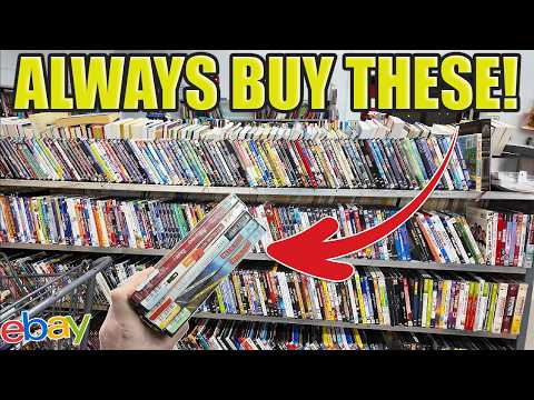 I Cant Believe These Were Just Sitting on the Shelf at This Thrift Store! Thrifting Selling on Ebay!