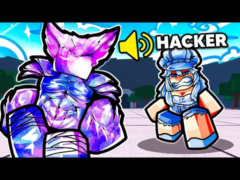 HUMBLING A FAKE ADMIN With COSMIC GAROU In The Strongest Battlegrounds!