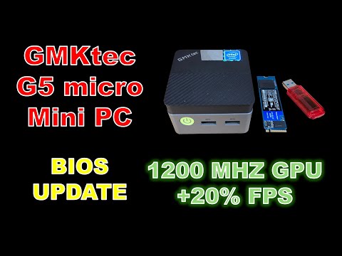 GMKTec G5 BIOS Update 1200MHz GPU