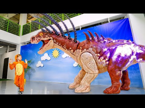 Dinosaurielekssaker har kommit till liv! 🦖✨ | Ge dig ut på ett äventyr med dinosaurier!