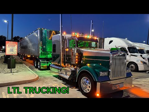 My Week On The Road: The Hustle Needed For LTL Trucking! | Texas Route | Custom Kenworth