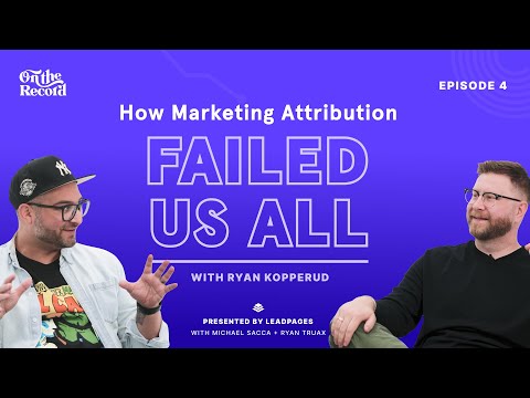 How Marketing Attribution Failed us All
