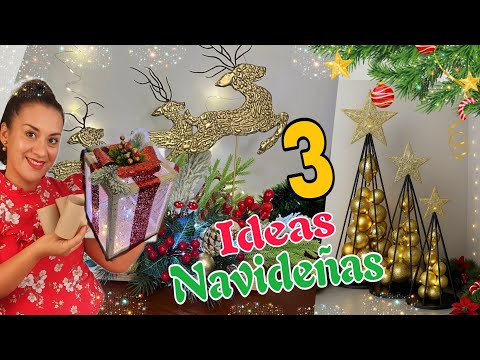 No one would guess they're recycled materials! 😱 Create 3 wonderful Christmas ideas on a budget! 💰