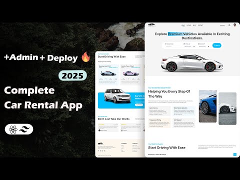 Build and Deploy React JS Car Rental App - Create a Complete Car Rental App Using React