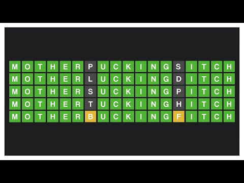 I Played EVERY Wordle Game EVER