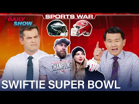Sports War: Kosta & Ronny on Super Bowl Swifties, Philly Celebrations & NHL Nachos | The Daily Show