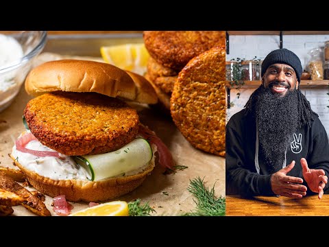 Why I always keep these lentil burgers in the fridge | high protein + oil free vegan meals