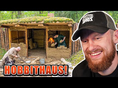 ENDLICH geht's weiter! - Die Naturensöhne mauern am HOBBITHAUS | Fritz Meinecke reagiert