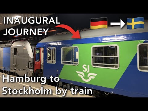 NIGHT TRAIN ALERT: New Euronight Service - Overnight Adventure from Hamburg to Stockholm! 🚆