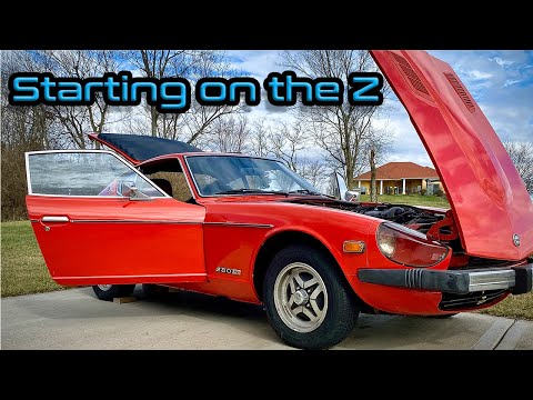 Getting Started on the Datsun 280z (fuel pump, filter, and lines)