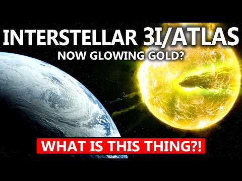 3I/ATLAS is now Glowing GOLD as Earth's Closest Approach Countdown Begins