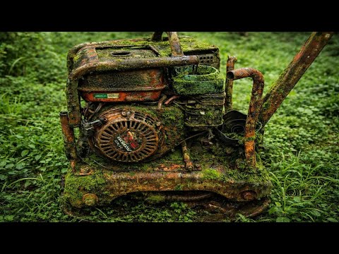 Restoring a Severely Rusted Mikasa Hydraulic Rammer | Japan Machine