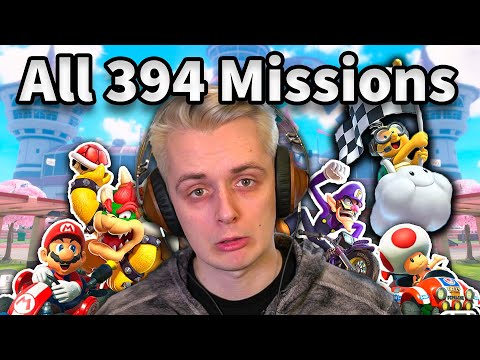 I Streamed Until I Beat Every Mission in Mario Kart World