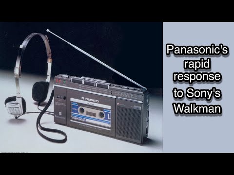 Panasonic's rapid response to Sony's Walkman