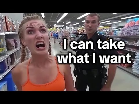 When Dumb Shoplifters Realize They’ve Been Arrested