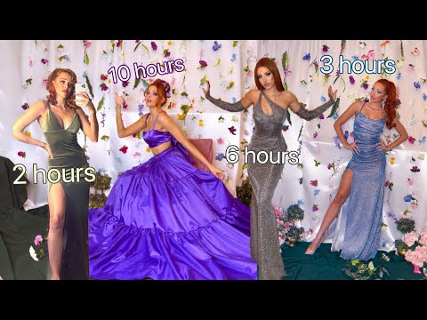 Prom dresses you can make QUICK! (or u can wear them on a red carpet if ur 2 old 4 prom)