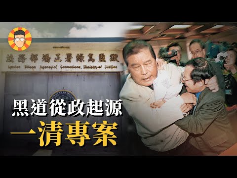 一場越掃越黑的掃黑行動，造就最大尾的黑道立委【一清專案】