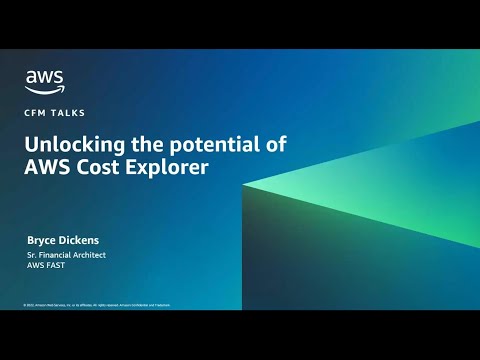 Unlocking the potential of AWS Cost Explorer | AWS Events