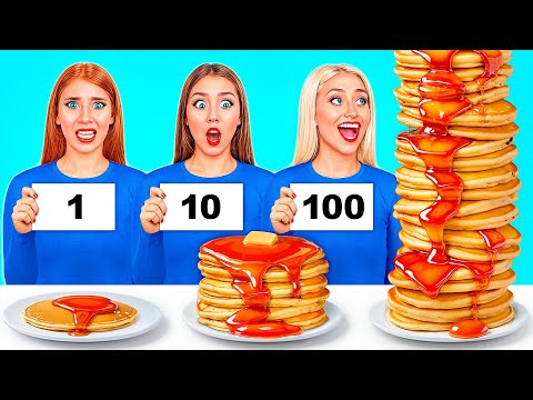 100 Layers of Food Challenge | Amazing Cooking Hacks by Trend DO Challenge