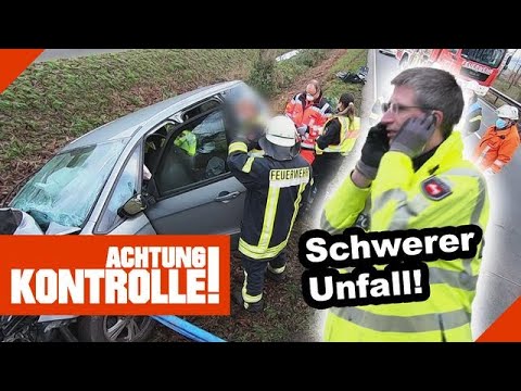 Ersthelfer bei schwerem VERKEHRSUNFALL | 1/2 | Kabel Eins | Achtung Kontrolle