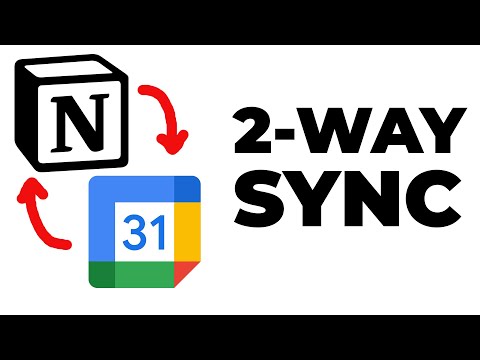 Notion ↔ Google Calendar | Notion Template (Ep.3)✨💻