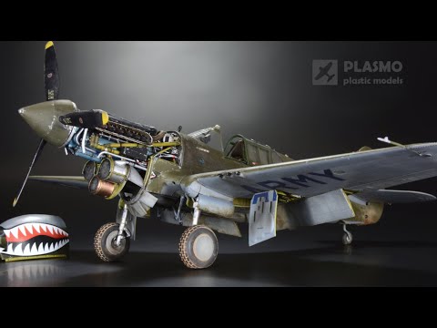 Curtiss P-40 E Warhawk - Eduard 1/48 - Aircraft Model