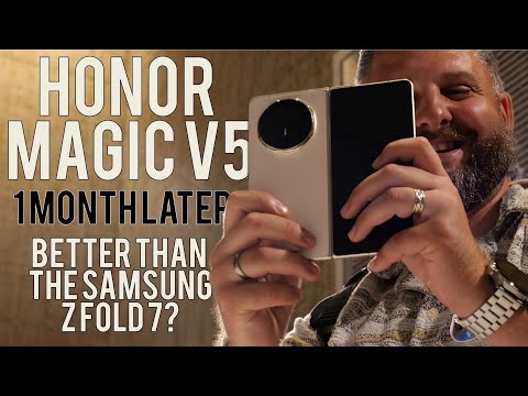 Honor Magic V5 One Month Later - Better Than The Samsung Galaxy Z Fold 7?