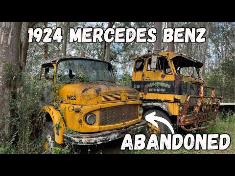 Mercedes Benz 1924 Truck. Will it Start?