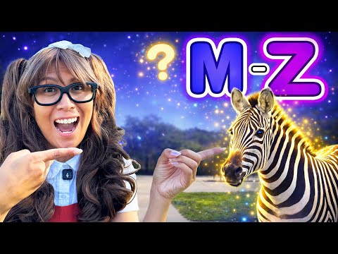 Animal Scavenger Hunt M–Z 🐾 | Learn ABCs & Animals with Soso!