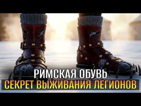 РИМСКАЯ ЗИМОВКА: Единственная Обувь РИМЛЯН, Которая СПАСАЛА Воинов от Обморожений
