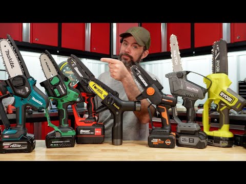 The Best Pruning Chainsaw Part 3 Makita 40V, Metabo HPT,  Fanttik, Bauer and more