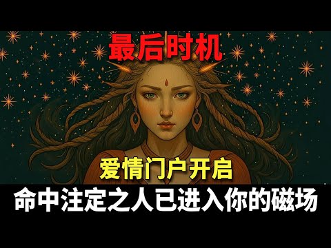 ⚠️被选中者注意！新月降临：今晚爱情频率永久锁定，有人正跨越时空向你靠近！