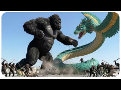 KING KONG VS. KUKULKAN: God vs. King | The Serpent's Domain (Monster Battle)