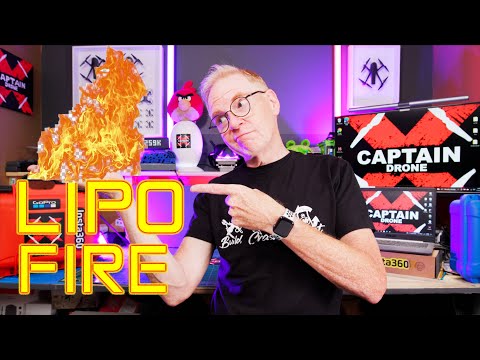 Drone Talk Ep #13 - I had a Lipo Fire in my house!
