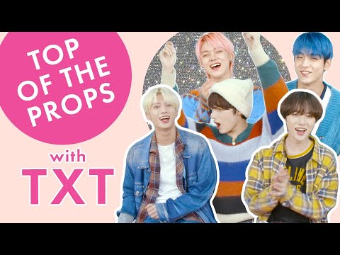TXT sing One Direction, BTS and Jessie J in a game of Top of the Props | Cosmopolitan UK