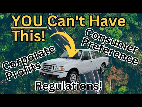 Why We Can't Have Small Trucks Anymore Part 2 - The 3 Reasons corporate profits and oil companies