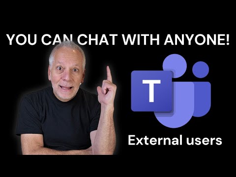 Chat with external users in Microsoft Teams | Microsoft 365 Business